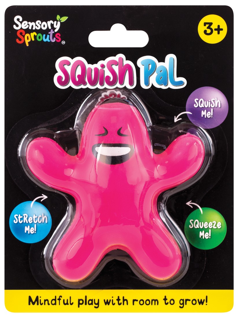 SP- SENSORY SPROUTS EC SQUISH PAL PINK