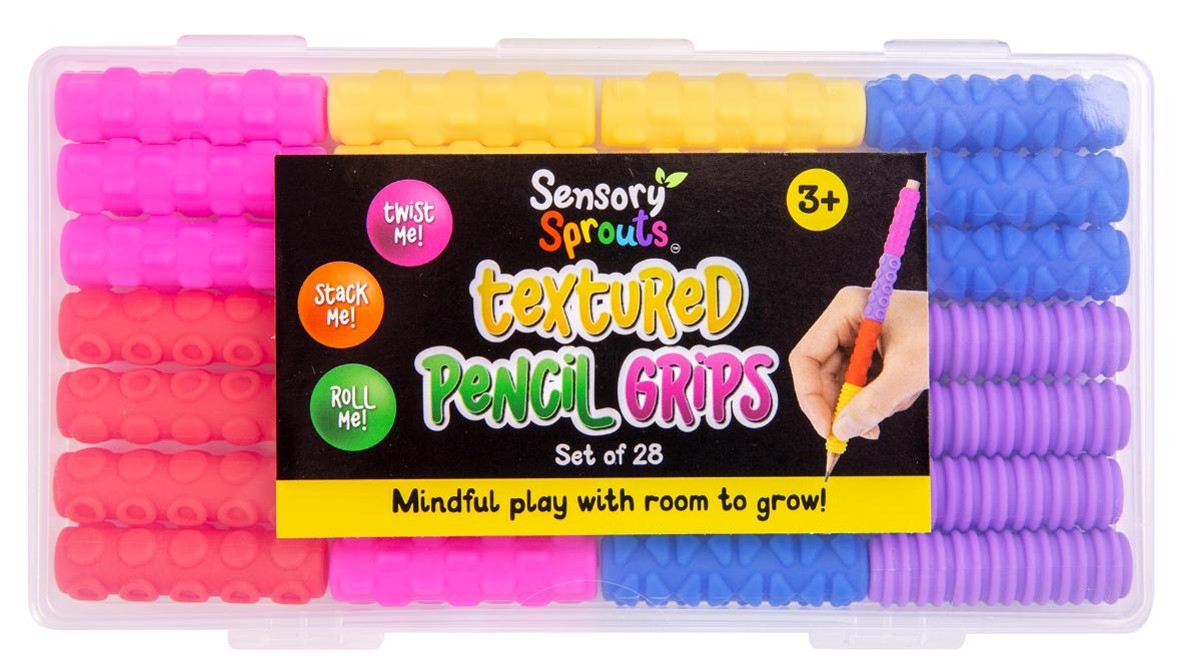 SP- SENSORY SPROUTS EC PENCIL GRIPS SET28
