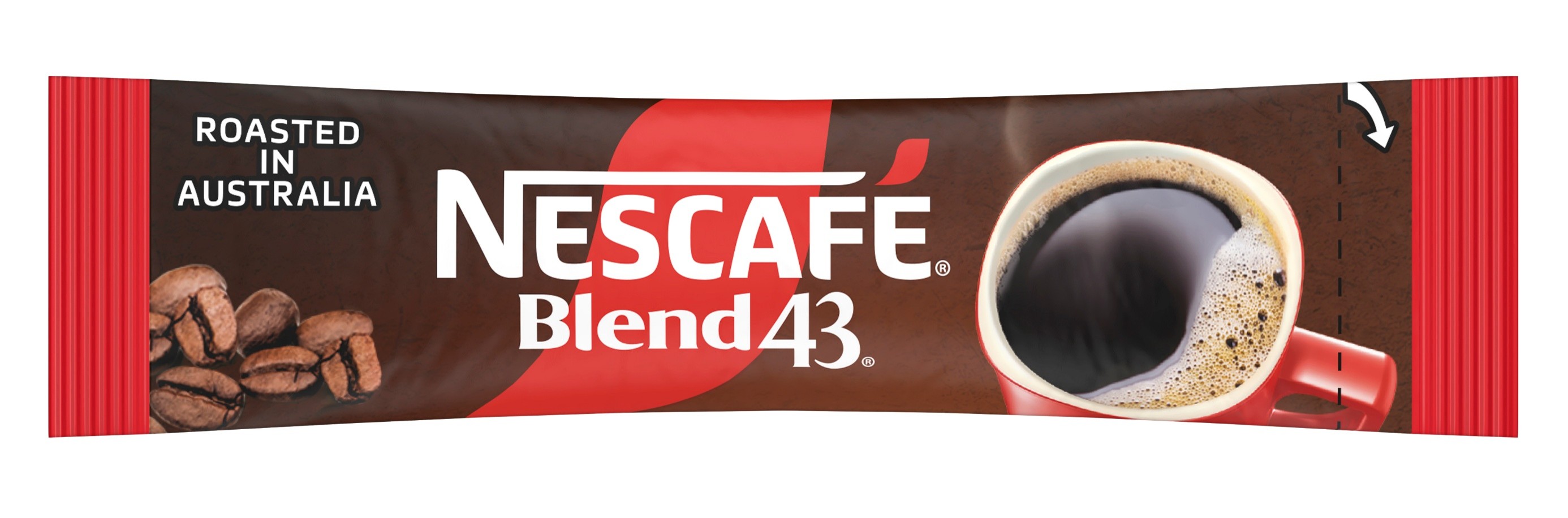 COFFEE NESCAFE BLEND 43 STICK PACK 1.7G 1000'S