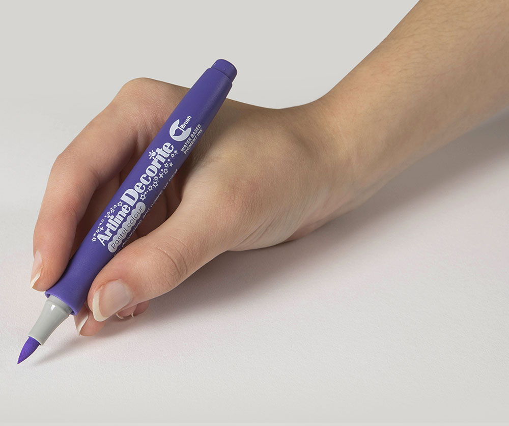 SP- DECORITE ARTLINE PASTEL BRUSH PURPLE