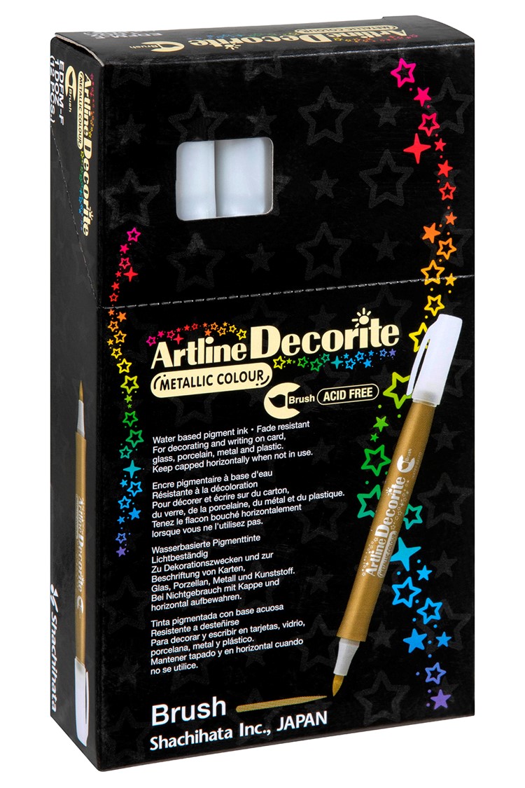 SP- DECORITE ARTLINE METALLIC BRUSH GOLD