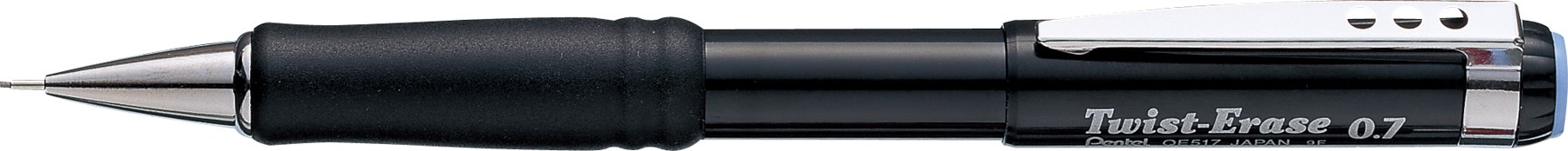 SP- MECHANICAL PENCIL PENTEL 0.7MM TWIST ERASE BLACK