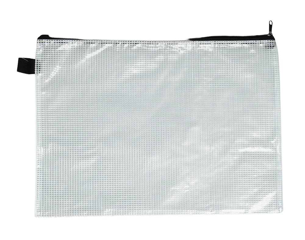 MESH ZIP CASE GNS 250X180MM A5