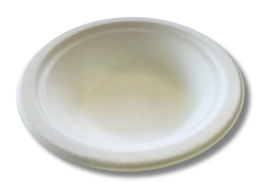 BOWL EARTH ECO SUGARCAN ROUND WHITE 180MM BX500