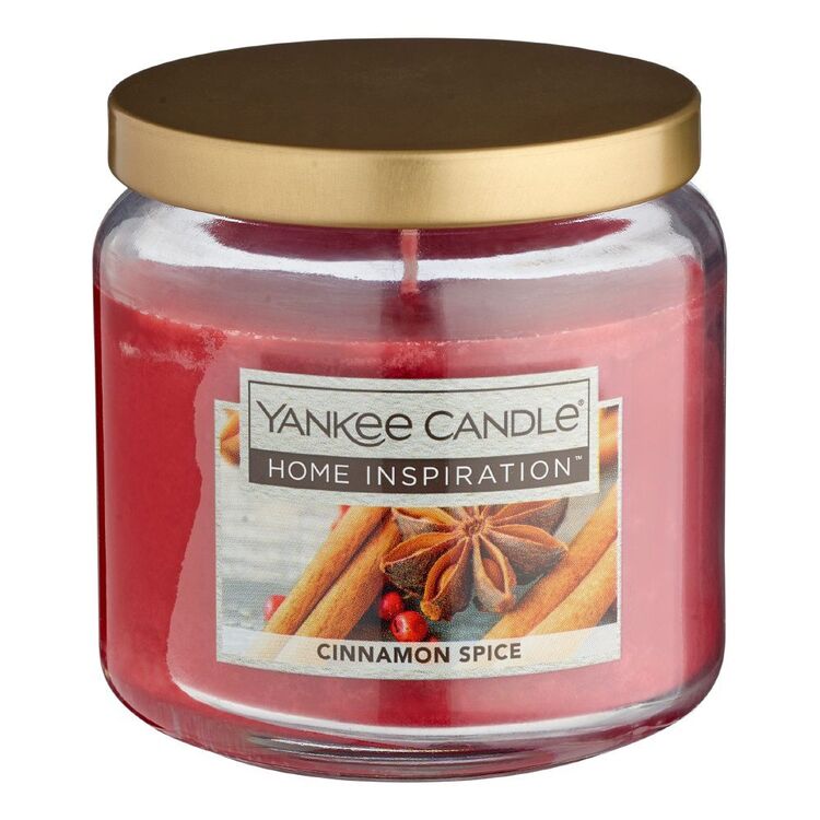 CANDLE YANKEE HI MEDIUM JAR CINNAMON SPICE