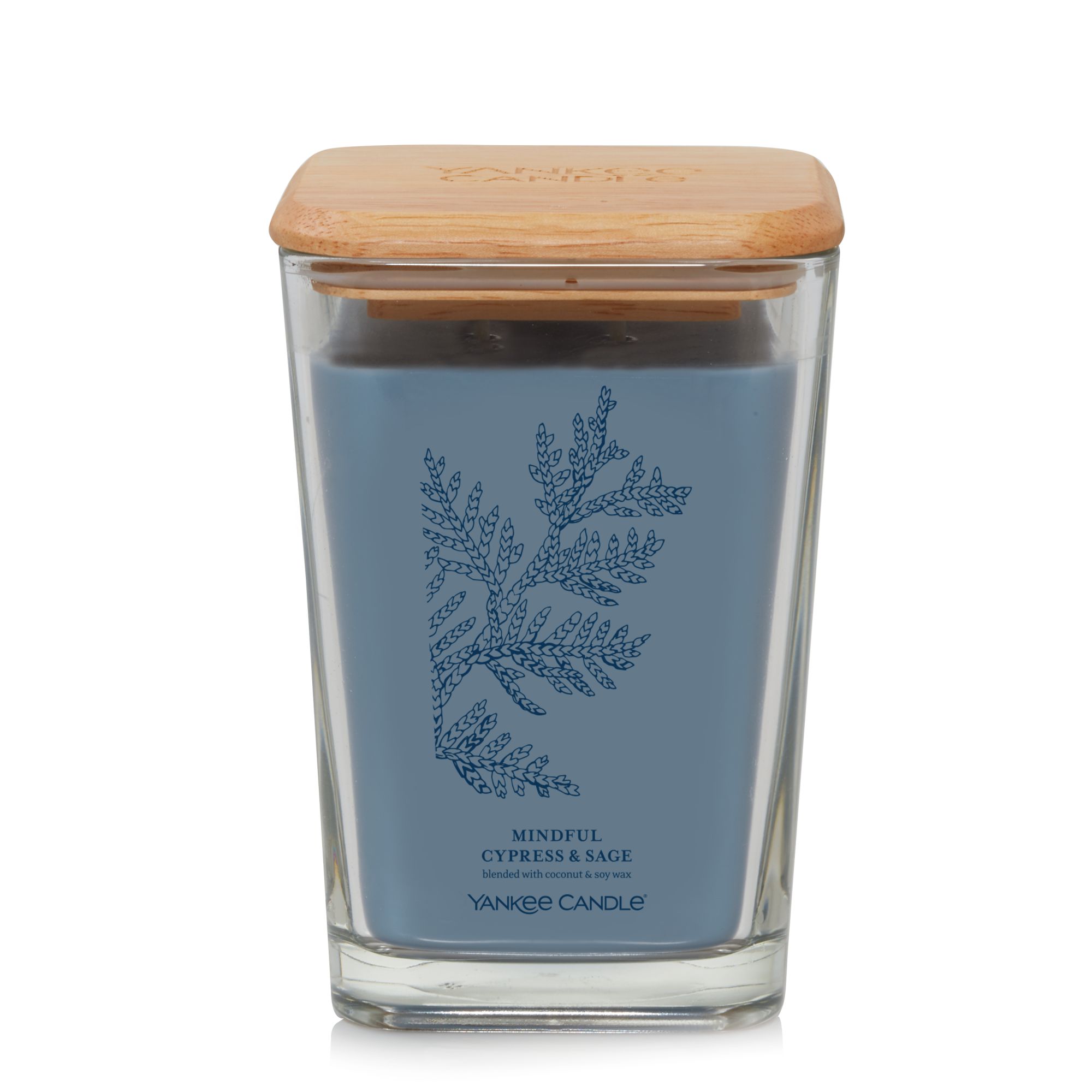 CANDLE YANKEE WELL LIVING LARGE MINDFUL CYPRESS & SAGE