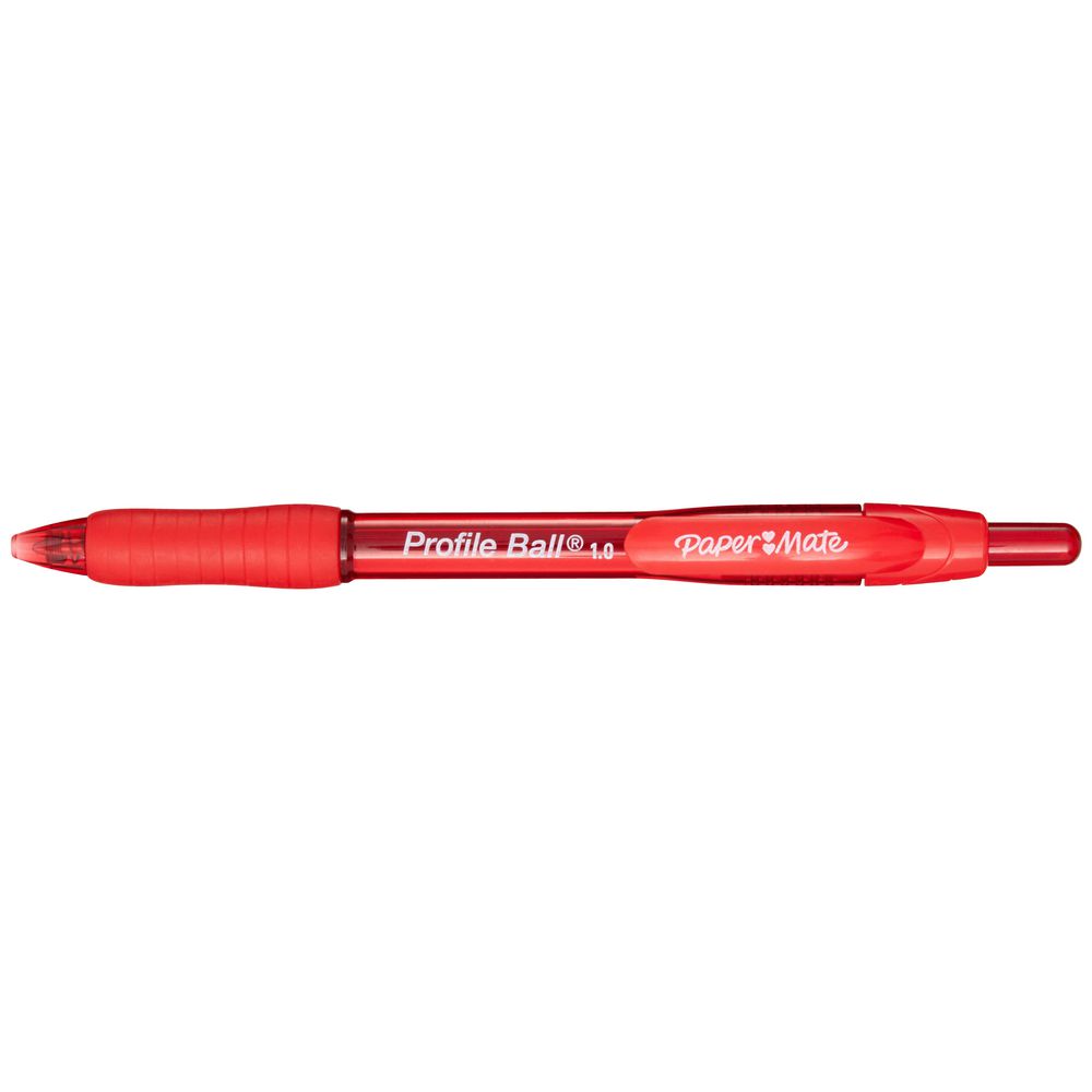 PEN PAPERMATE BP PROFILE 1.0MM UPC RED