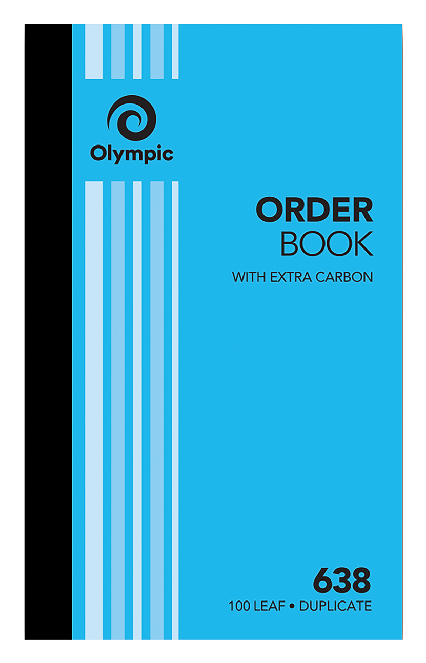 ORDER BOOK OLYMPIC 638 DUP 8X5 100LF (07445)