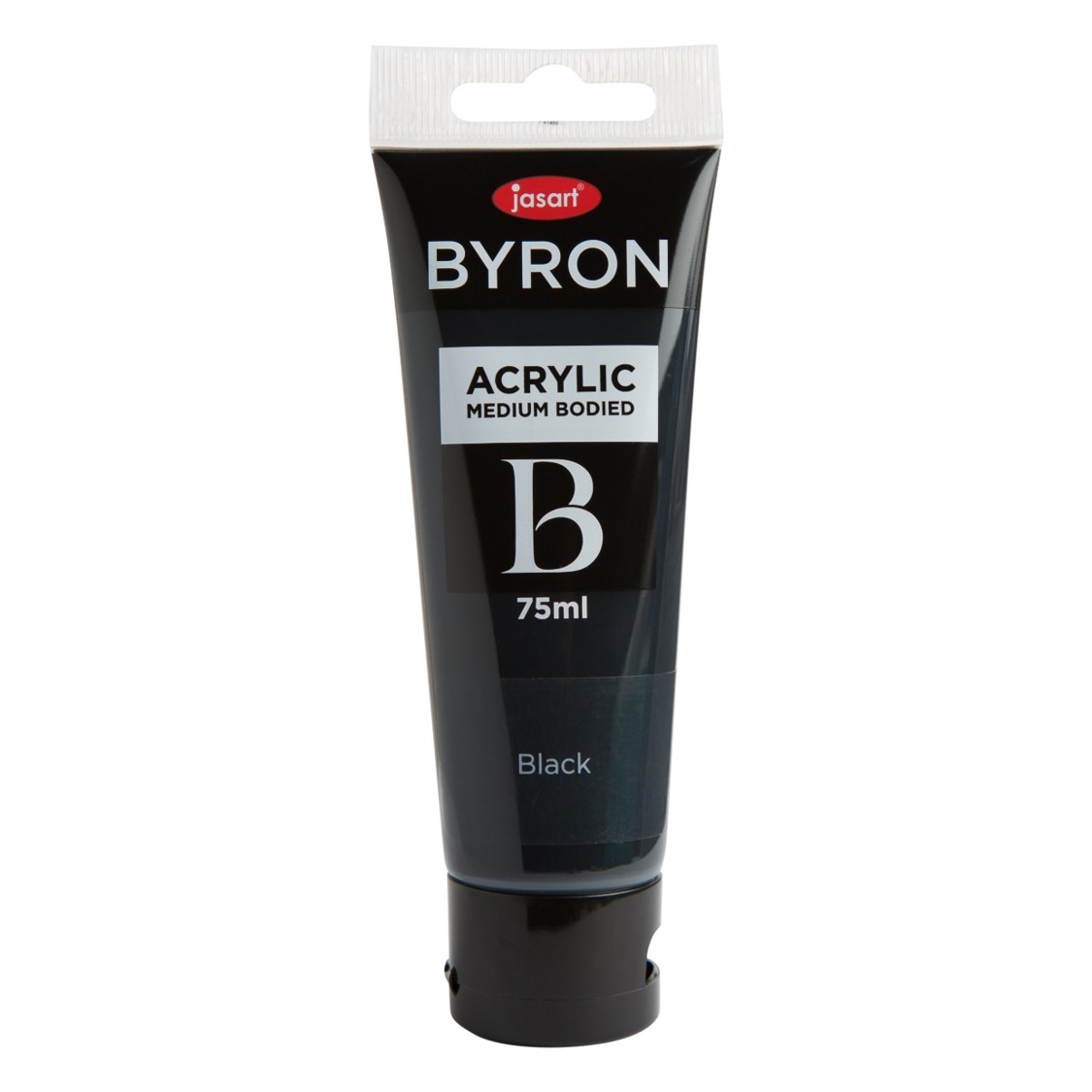 PAINT JASART BYRON ACRYLIC 75ML BLACK