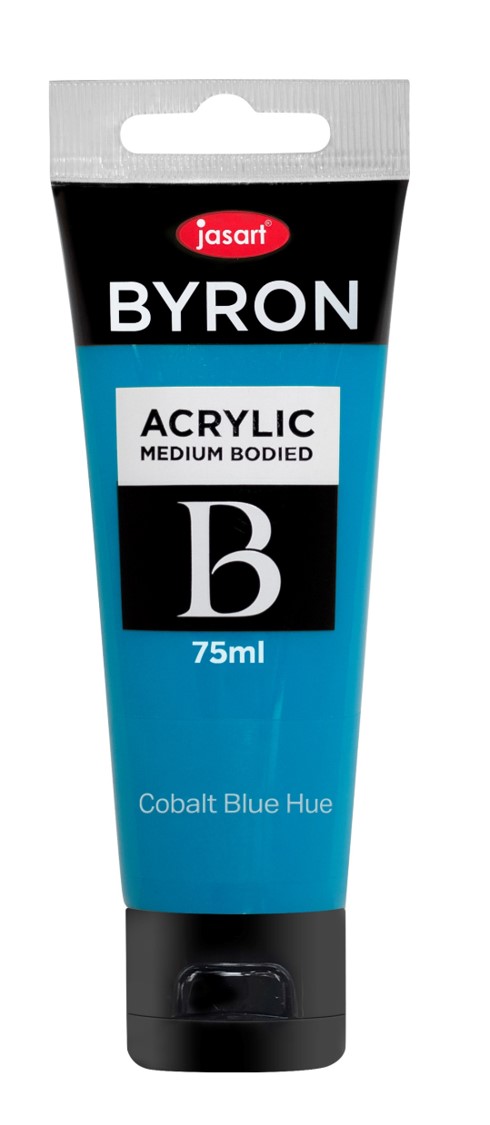PAINT JASART BYRON ACRYLIC 75ML COBALT BLUE