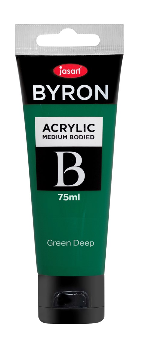PAINT JASART BYRON ACRYLIC 75ML GREEN DEEP