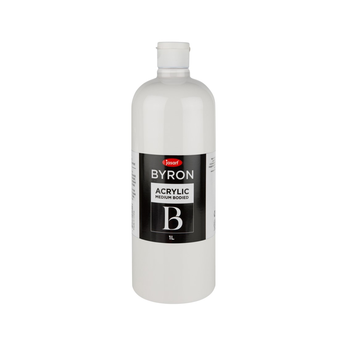 PAINT JASART BYRON ACRYLIC 1 LITRE WHITE