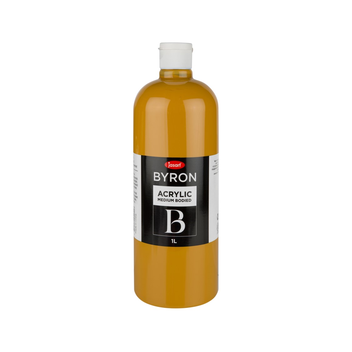 PAINT JASART BYRON ACRYLIC 1 LITRE YELLOW OXIDE