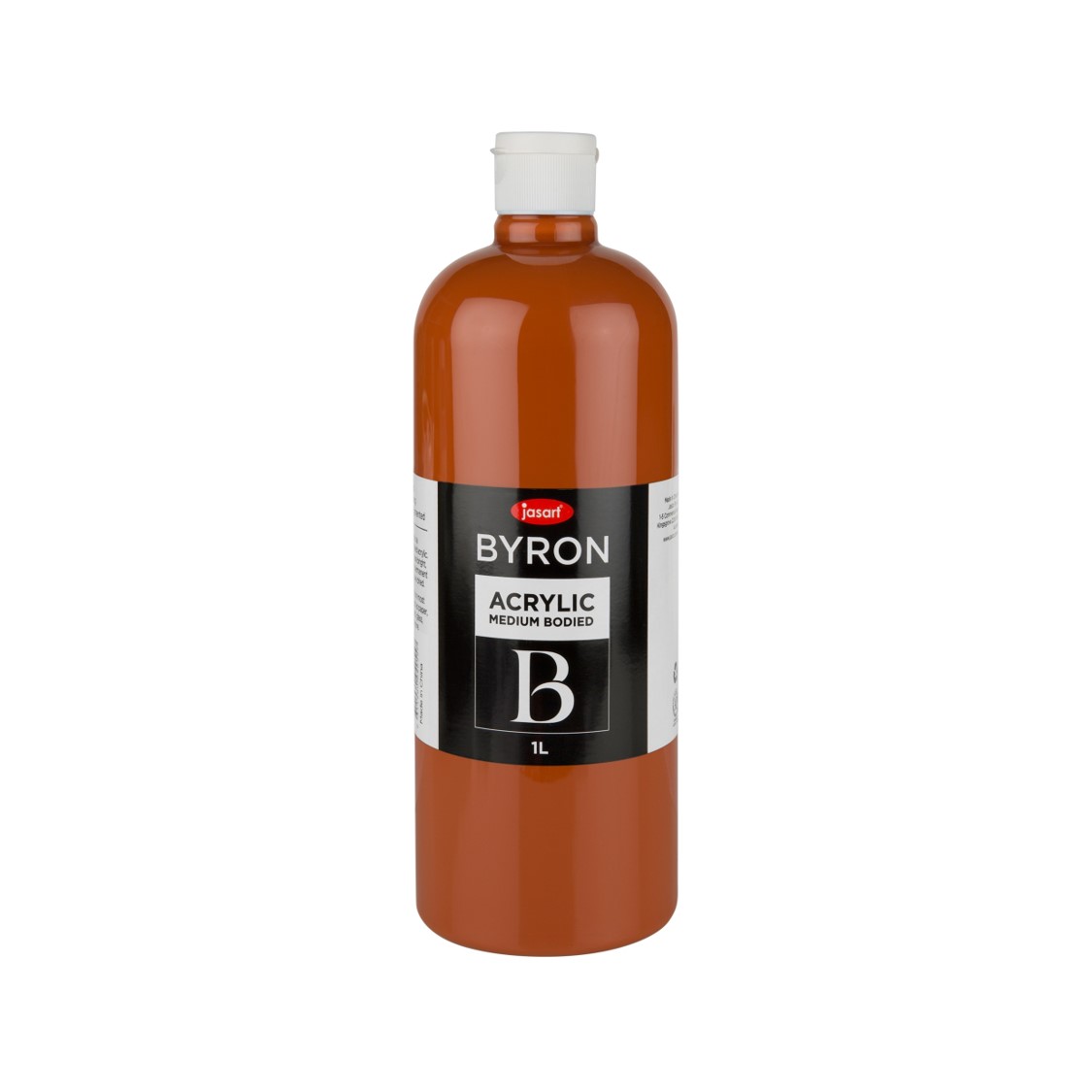 PAINT JASART BYRON ACRYLIC 1 LITRE RED OXIDE