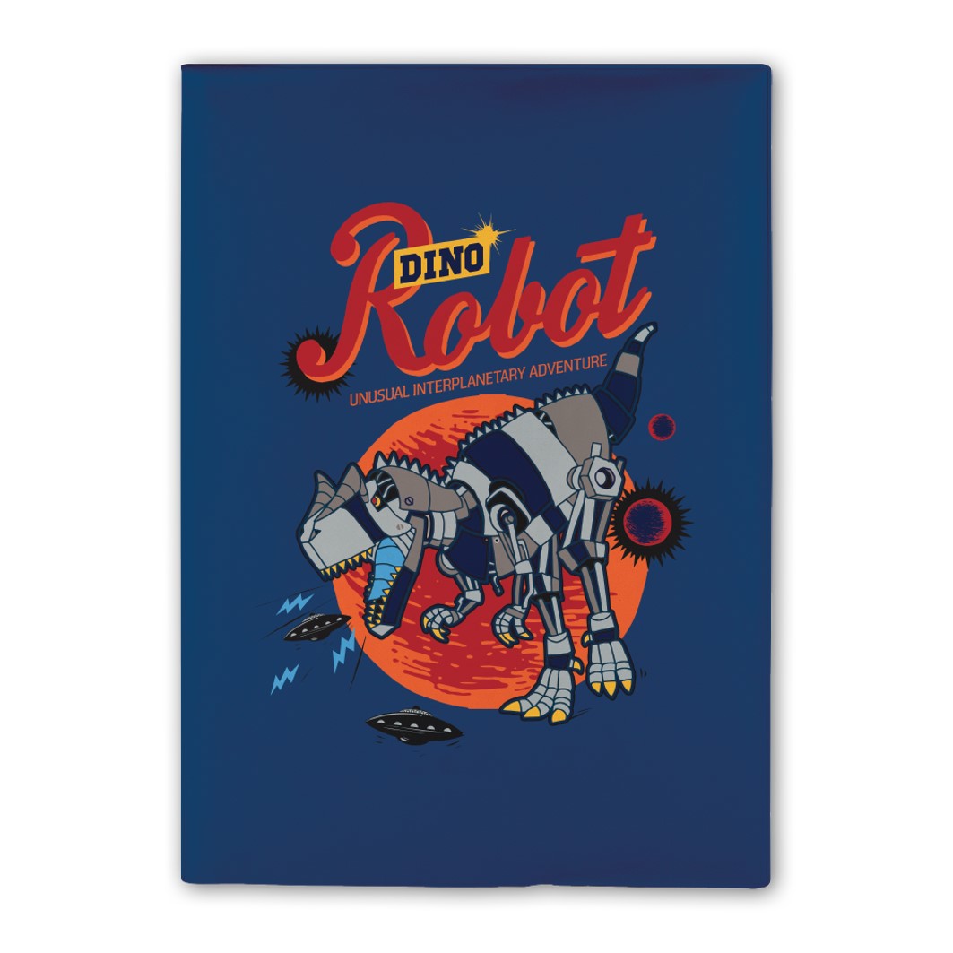 BOOK SLEEVES SCHOOL BUZZ A4 DINO ROBOT