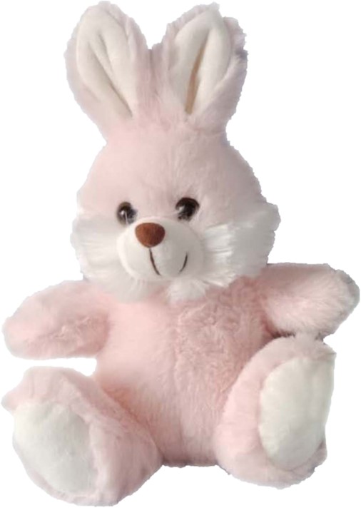 SOFT TOY ELKA 30CM BUNNY BUGSY PINK
