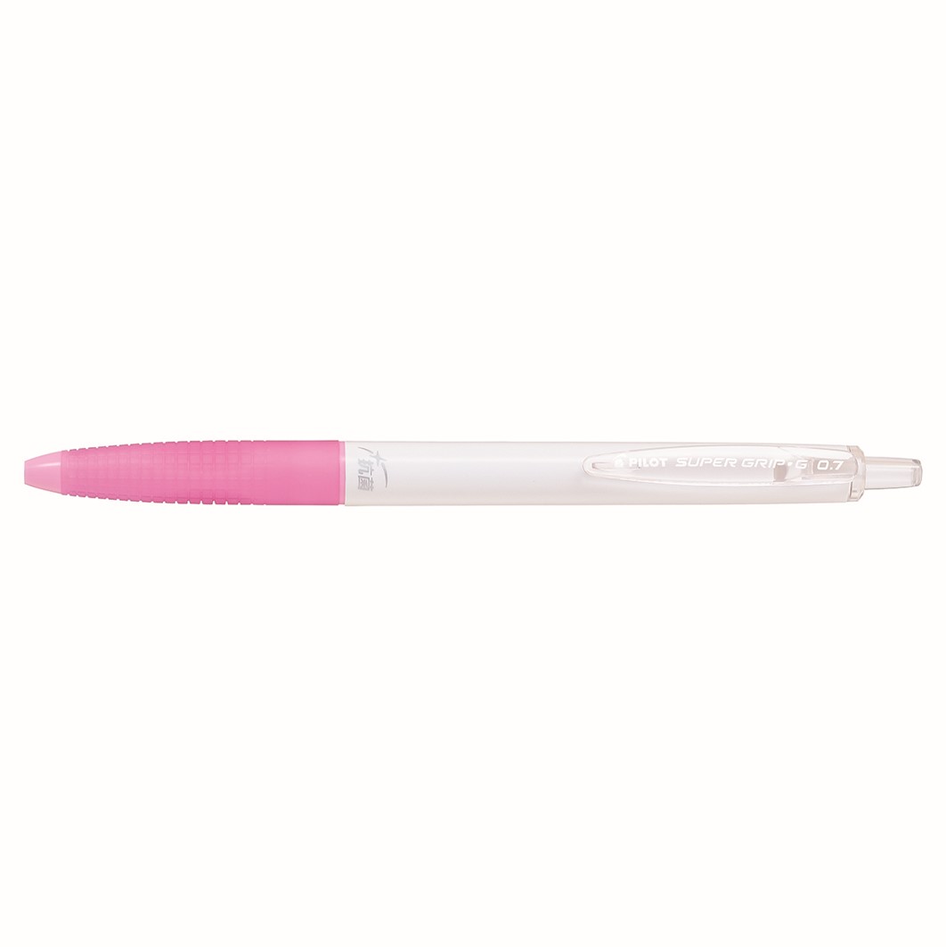 SP- PEN PILOT SUPERGRIP G 0.7MM ANTIMICROBIAL RETRACTABLE BALLPOINT RED