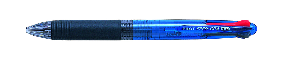 SP- PEN PILOT BEGREEN FEED 4 MEDIUM RETRACTABLE BALLPOINT BLUE BARREL 4 COL
