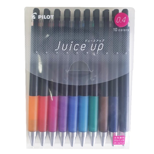 SP- PEN PILOT JUICE UP 0.2MM SYNERGY TIP GEL RETRACTABLE ASST WLT 10