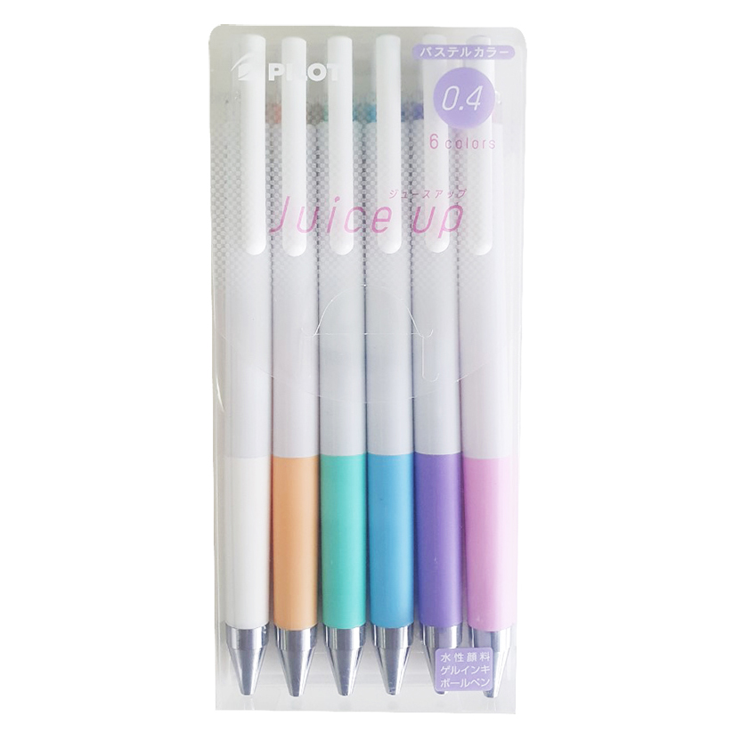 SP- PEN PILOT JUICE UP 0.2MM SYNERGY TIP GEL RETRACTABLE ASSORTED WLT 6