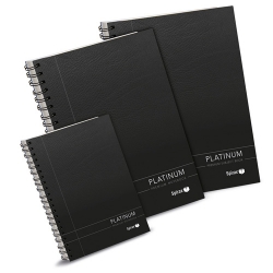 NOTEBOOK SPIRAX PP400 A4 PLATINUM 200LF PK5