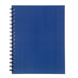 NOTEBOOK SPIRAX 511 A5 H/C BLUE PK5