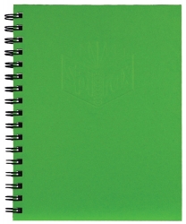 NOTEBOOK SPIRAX 511 A5 H/C GREEN