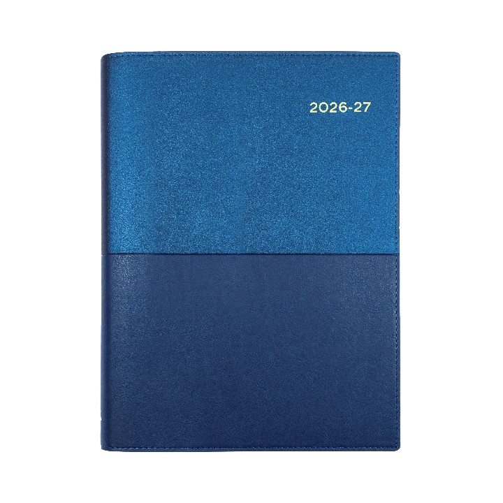 DIARY FINANCIAL YEAR 26-27 VANESSA A5 385 V59 WTV BLUE