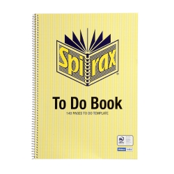 NOTEBOOK SPIRAX 706 A4 TO DO 140PG PK5