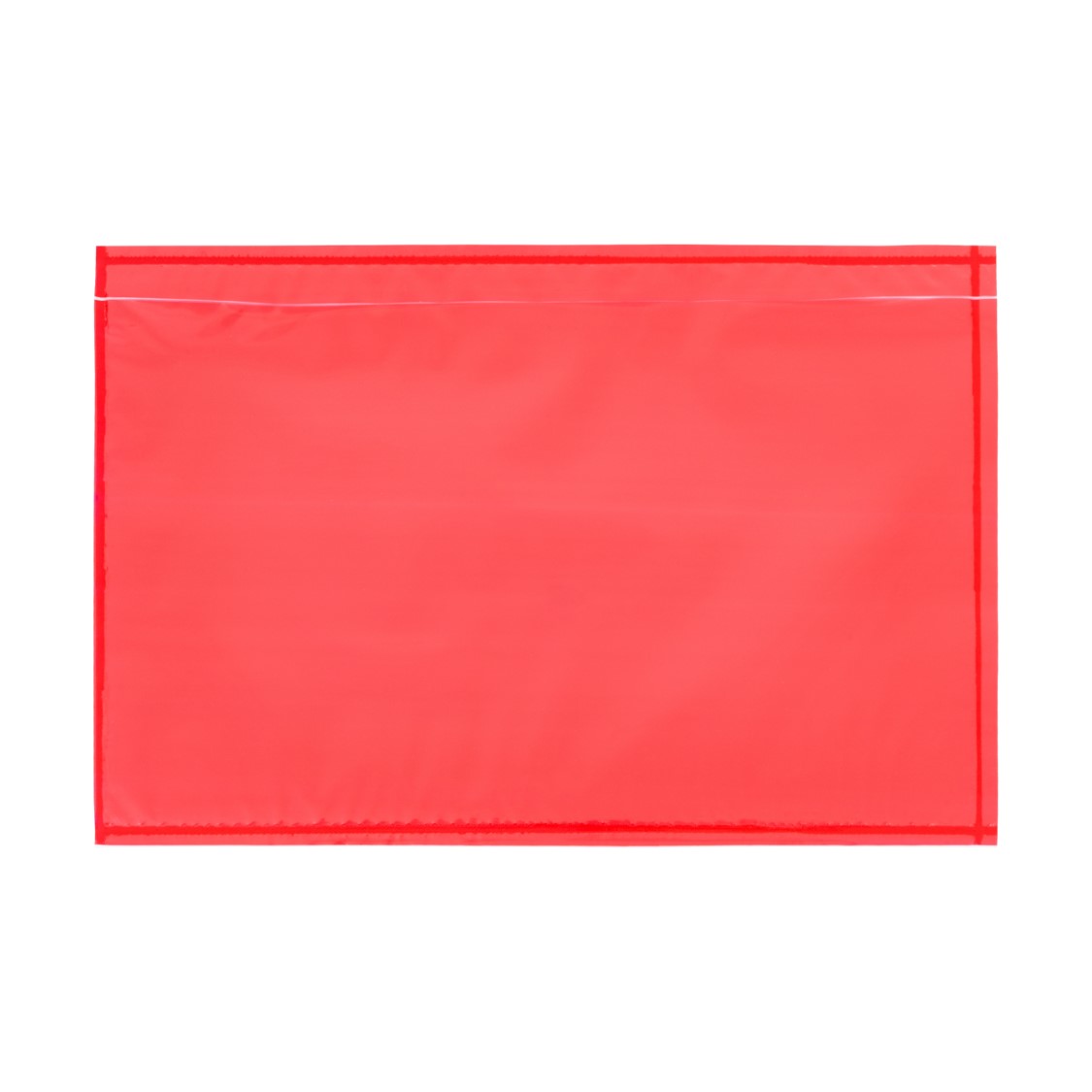 SELF ADHESIVE LOPES STYLUS 235MM X 175MM PLAIN RED 500/PACK