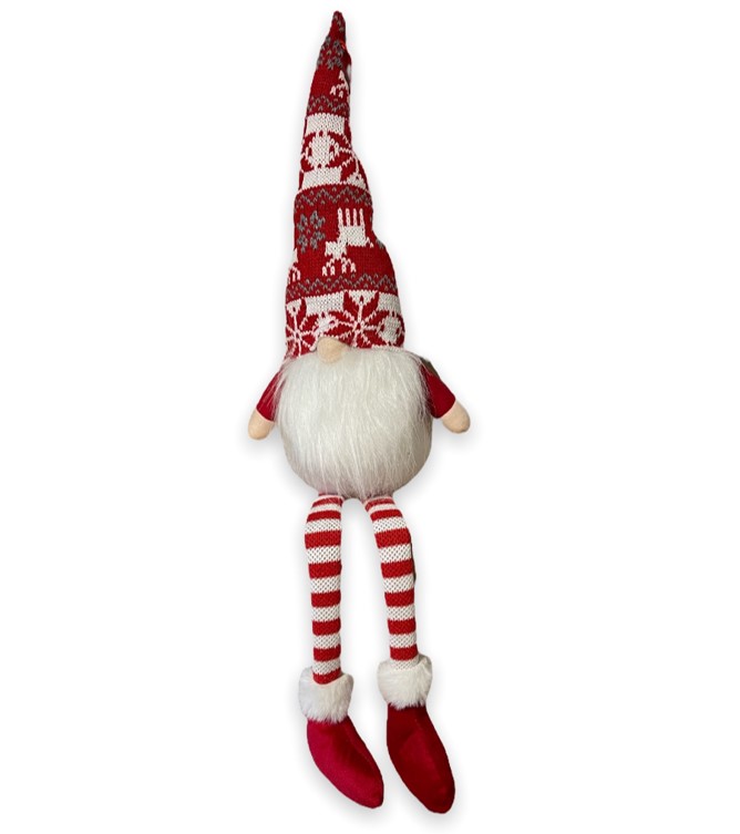 GNOME XMAS 54CM LIGHT UP FABRIC