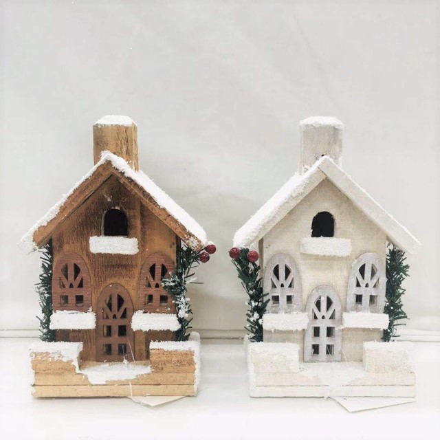 DECO XMAS 22CM LED HERITAGE HOUSE