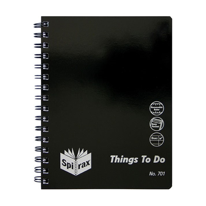 NOTEBOOK SPIRAX 701 A5 THINGS TO DO S/O PK5