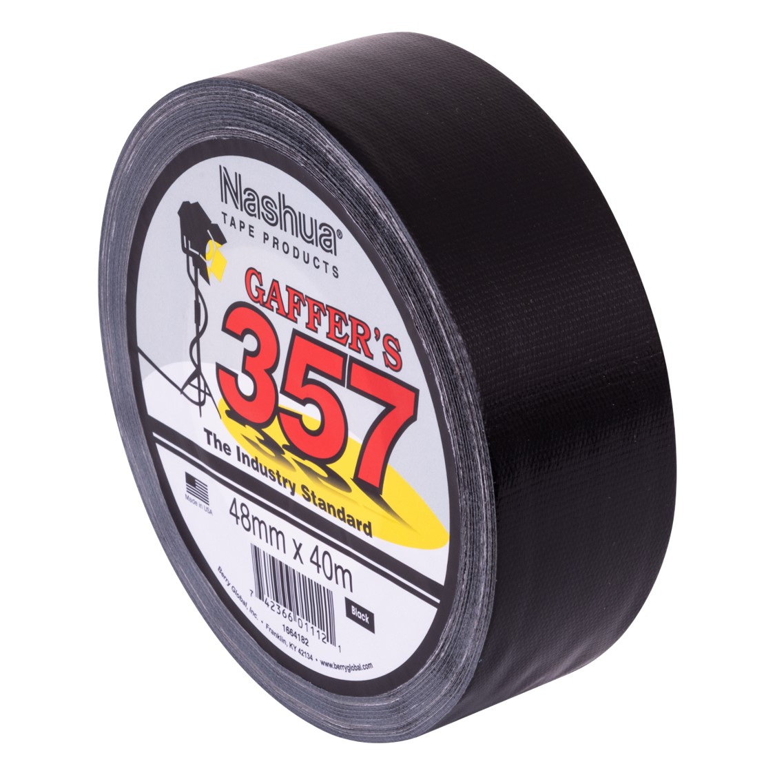 SP- GAFFER TAPE NASHUA 48MM X 40M 357 BLACK PK4