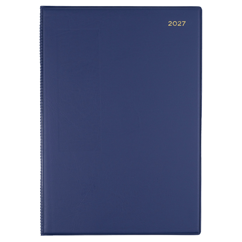 DIARY 2027 COLLINS BELMONT A4 247.V59 PVC 2DTP NAVY