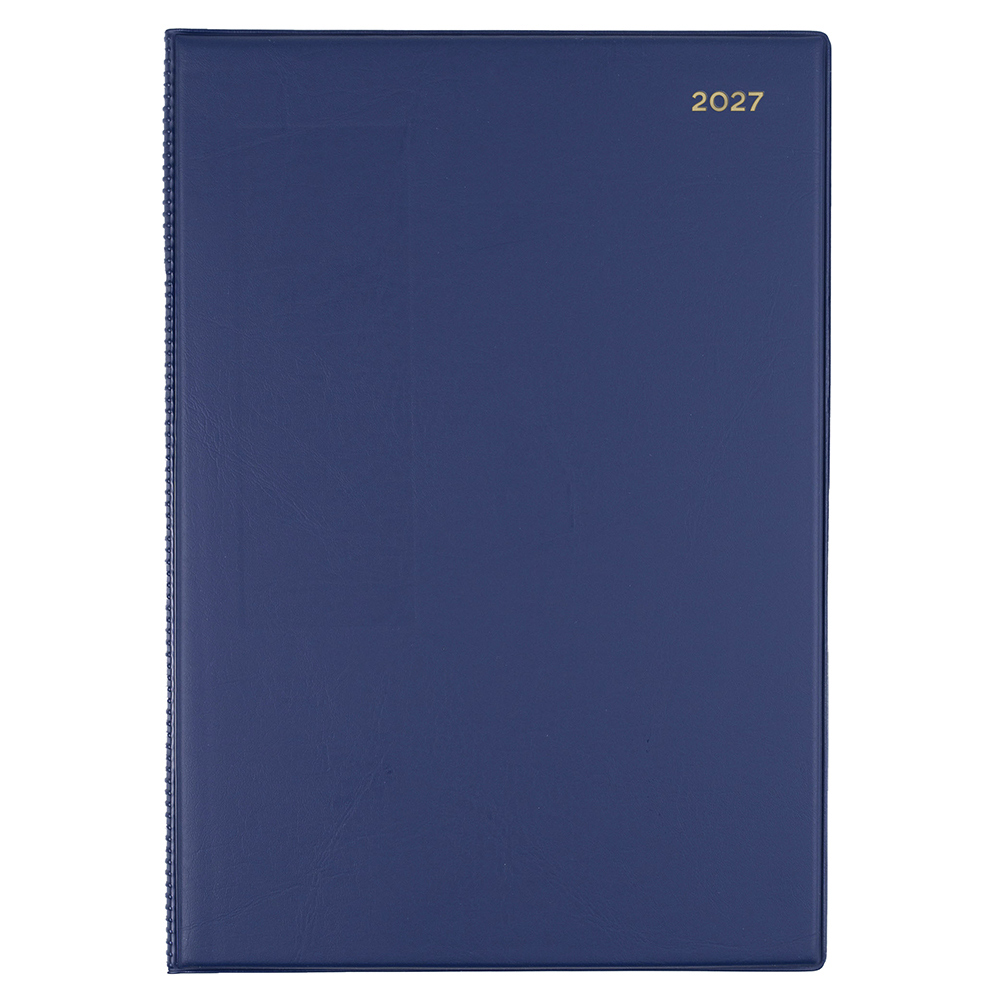 DIARY 2027 COLLINS BELMONT A4 347.V59 PVC WTV NAVY