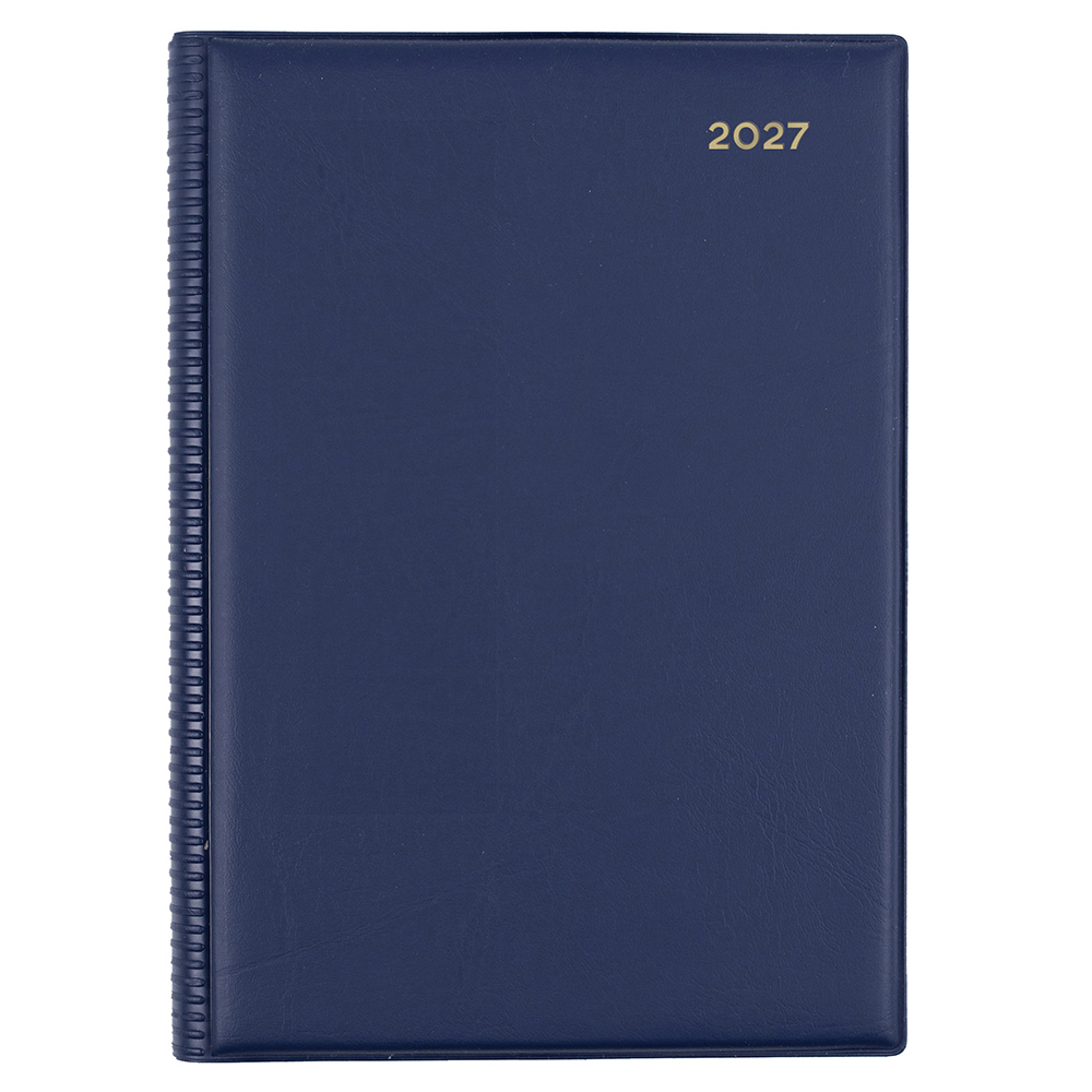 DIARY 2027 COLLINS BELMONT A5 187.V59 PVC DTP NAVY