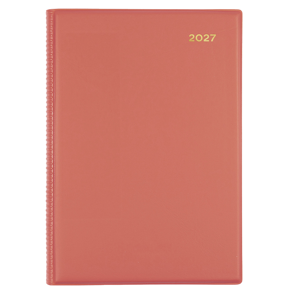 DIARY 2027 COLLINS BELMONT A5 187.V44 PVC DTP NEW ORANGE
