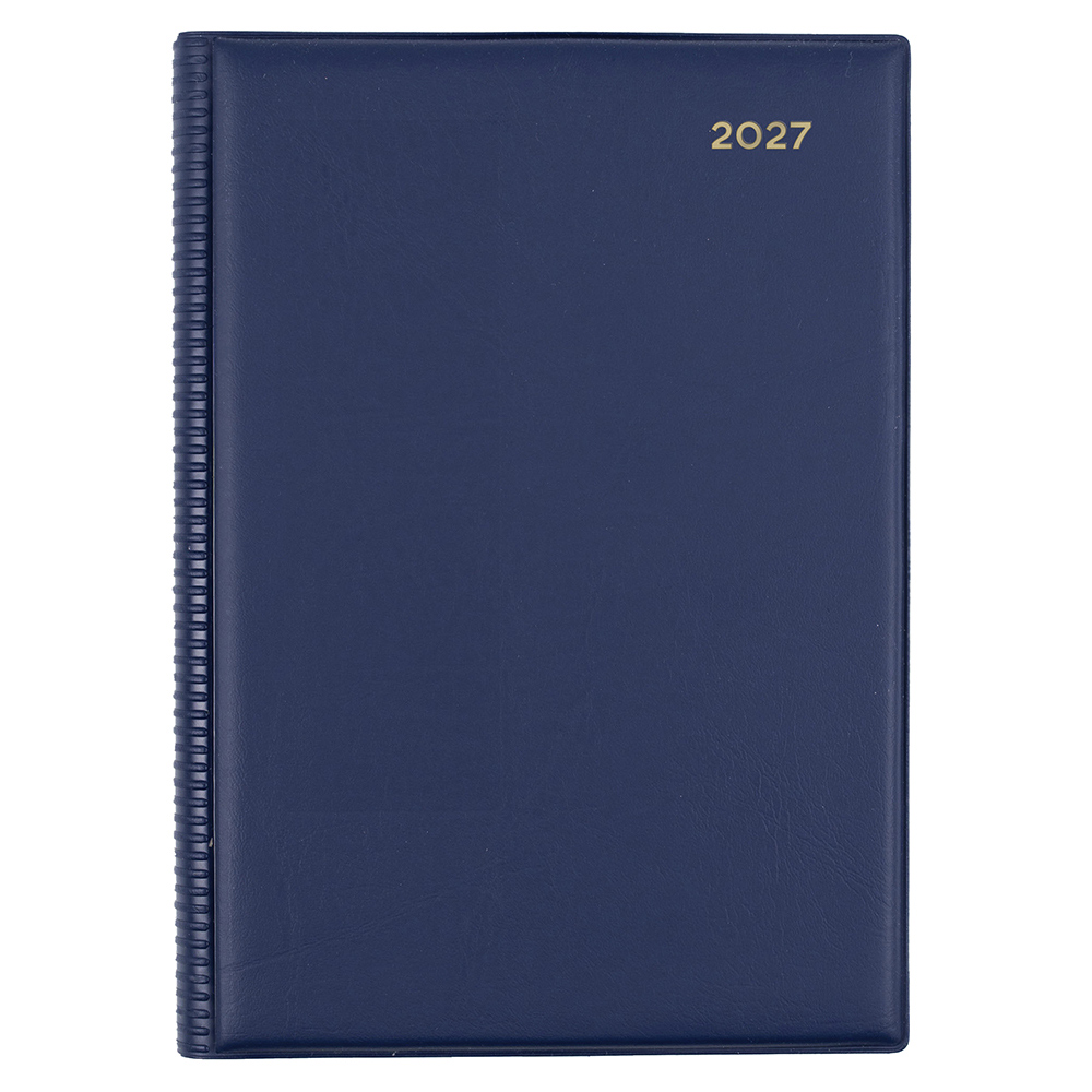 DIARY 2027 COLLINS BELMONT A5 287.V59 PVC 2DTP NAVY