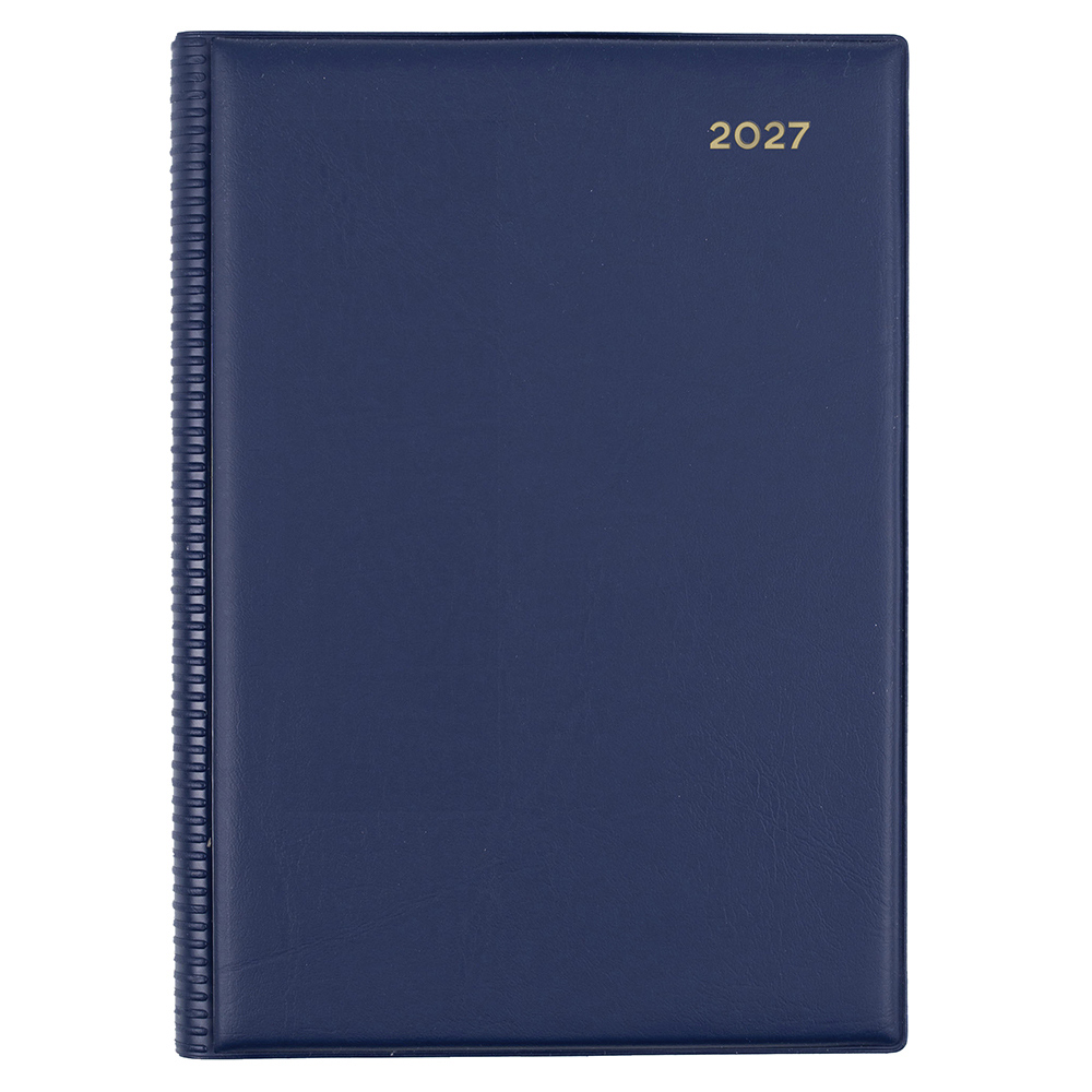 DIARY 2027 COLLINS BELMONT A5 387.V59 PVC WTV NAVY