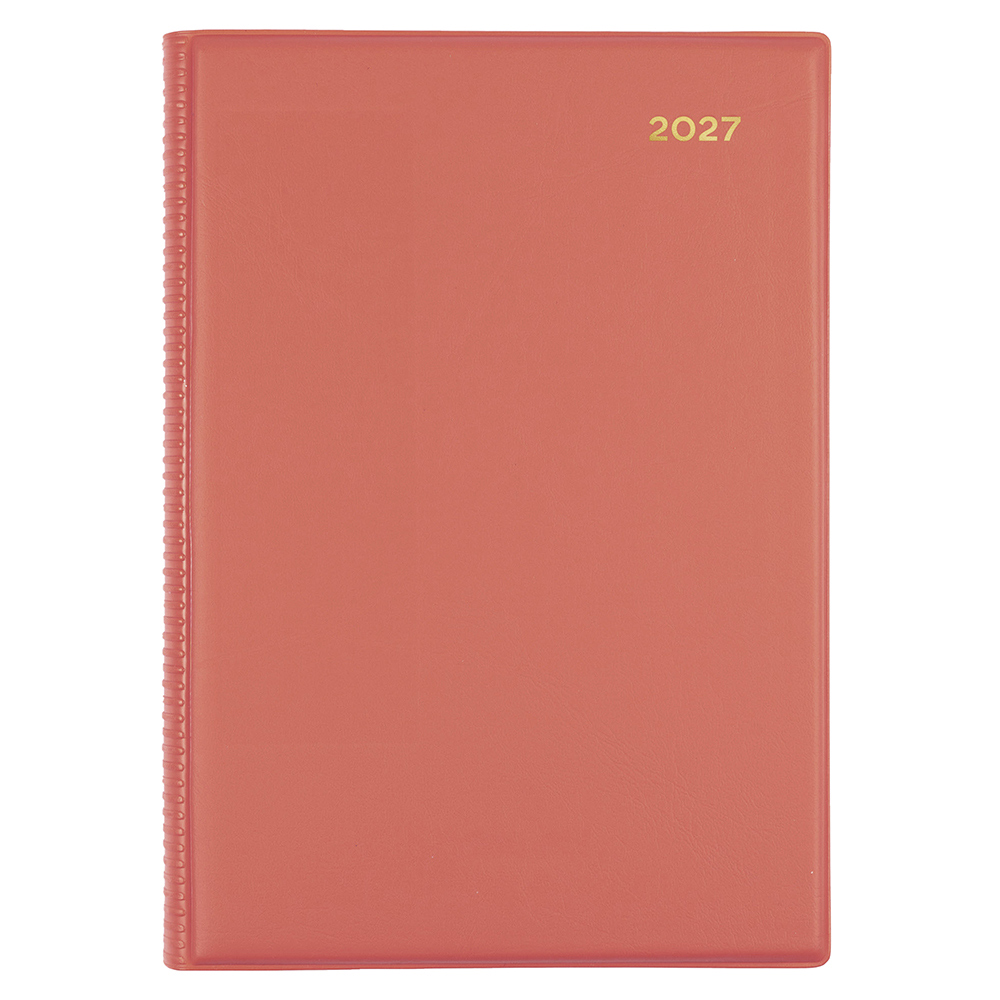 DIARY 2027 COLLINS BELMONT A5 387.V44 PVC WTV NEW ORANGE