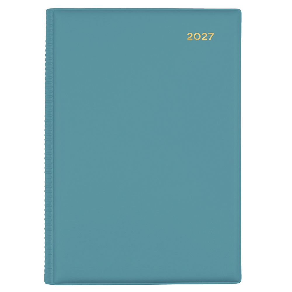 DIARY 2027 COLLINS BELMONT A5 387.V53 PVC WTV TEAL