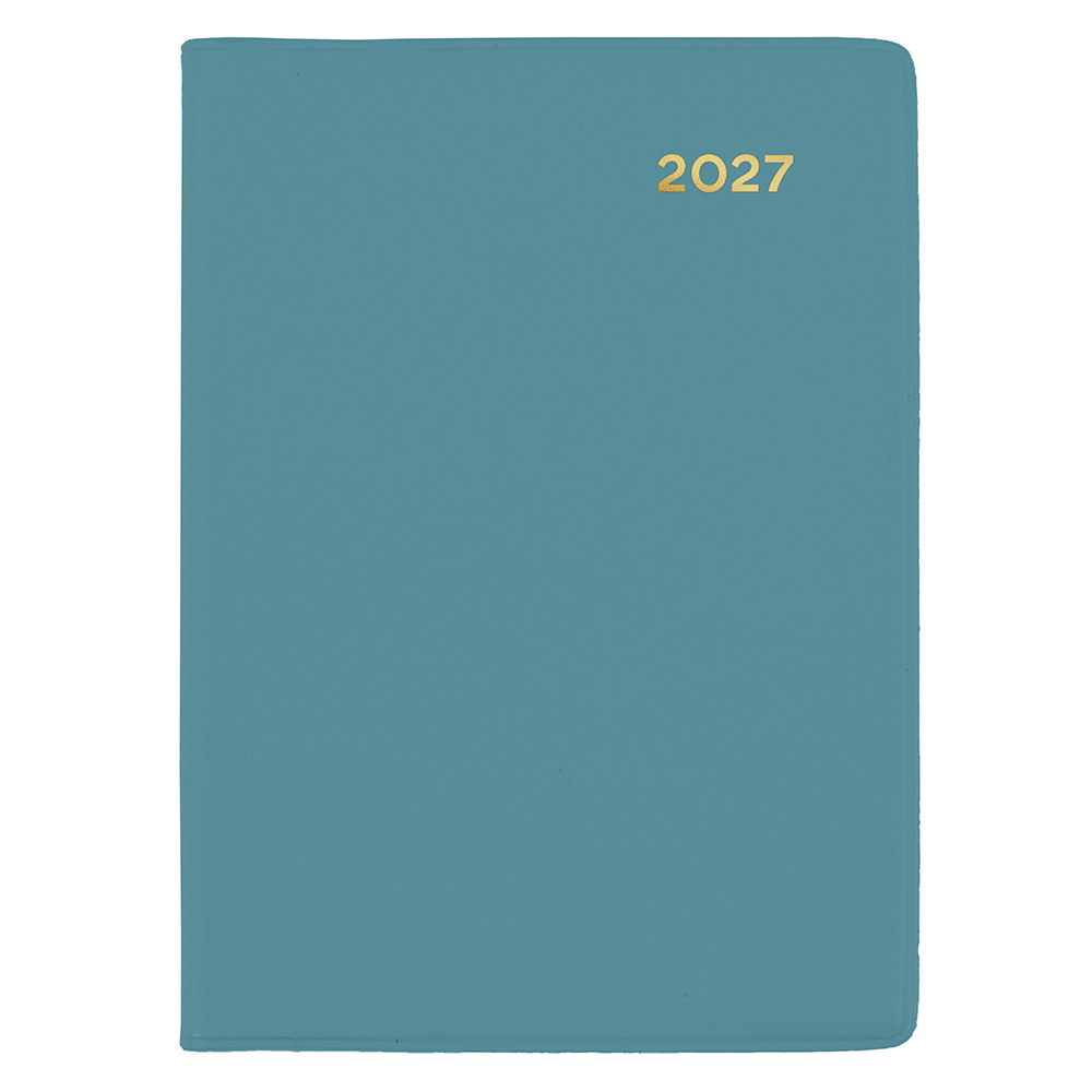 DIARY 2027 COLLINS BELMONT A7 337.V53 PVC POCKET WTV TEAL