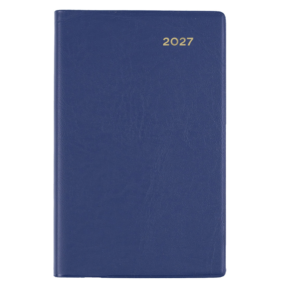 DIARY 2027 COLLINS BELMONT B7R 157.V59 B7R PVC POCKET DTP NAVY
