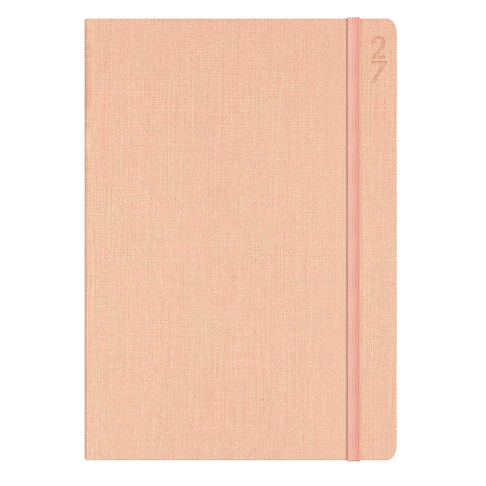 DIARY 2027 DEBDEN DESIGNER A5 D38.P51 WTV PEACH