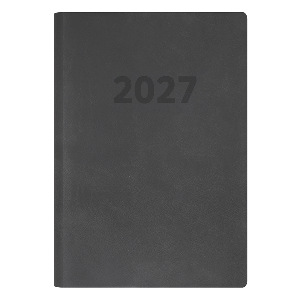 DIARY 2027 COLLINS EDGE RAINBOW A5 ED151.U96 DTP CHARCOAL