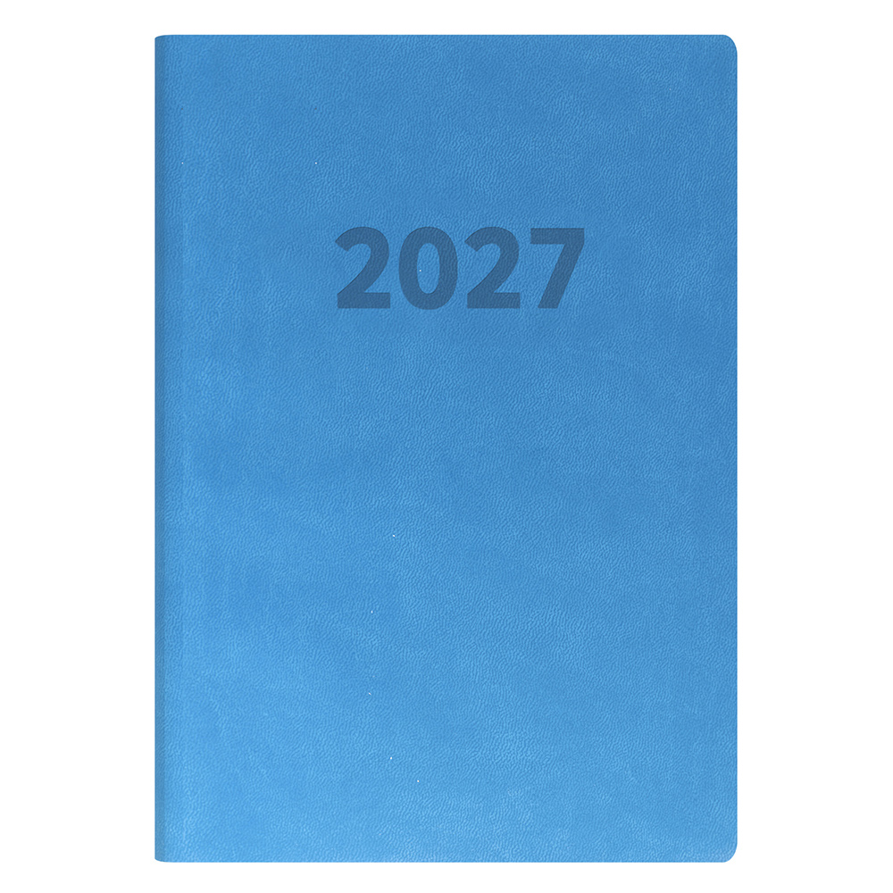 DIARY 2027 COLLINS EDGE RAINBOW A5 ED153.U57 WTV BLUE