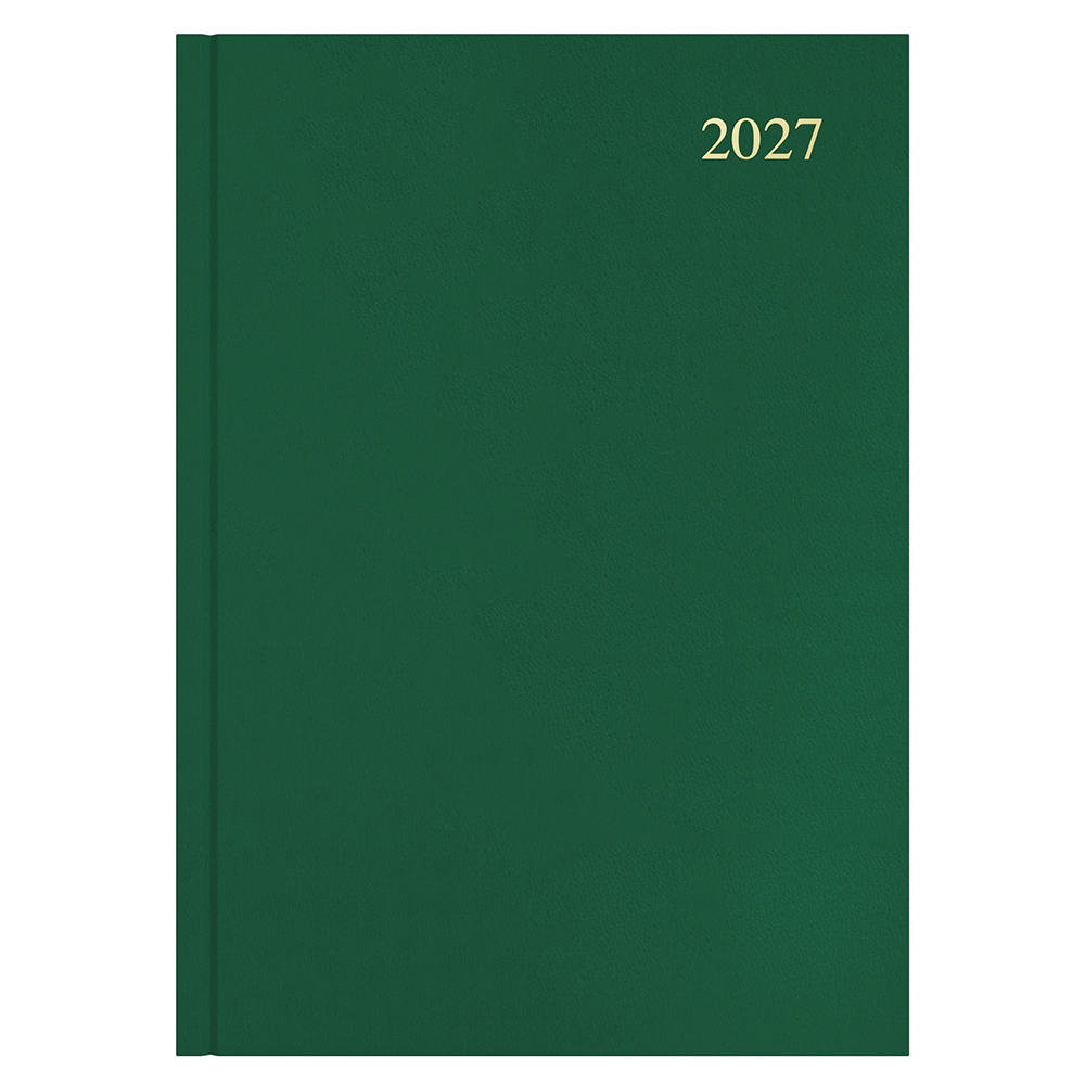 DIARY 2027 COLLINS ESSENTIAL A4 ESSA41.52 DTP GREEN