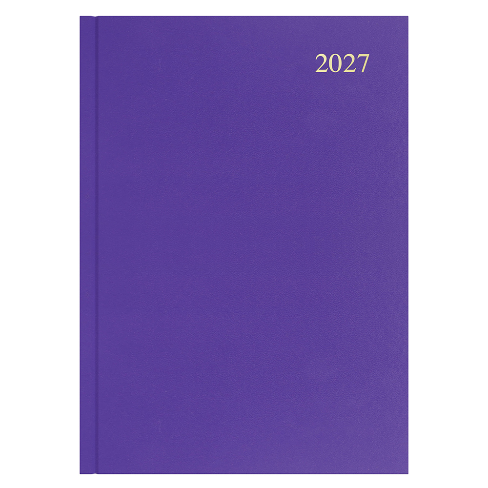 DIARY 2027 COLLINS ESSENTIAL A4 ESSA41.55 DTP PURPLE