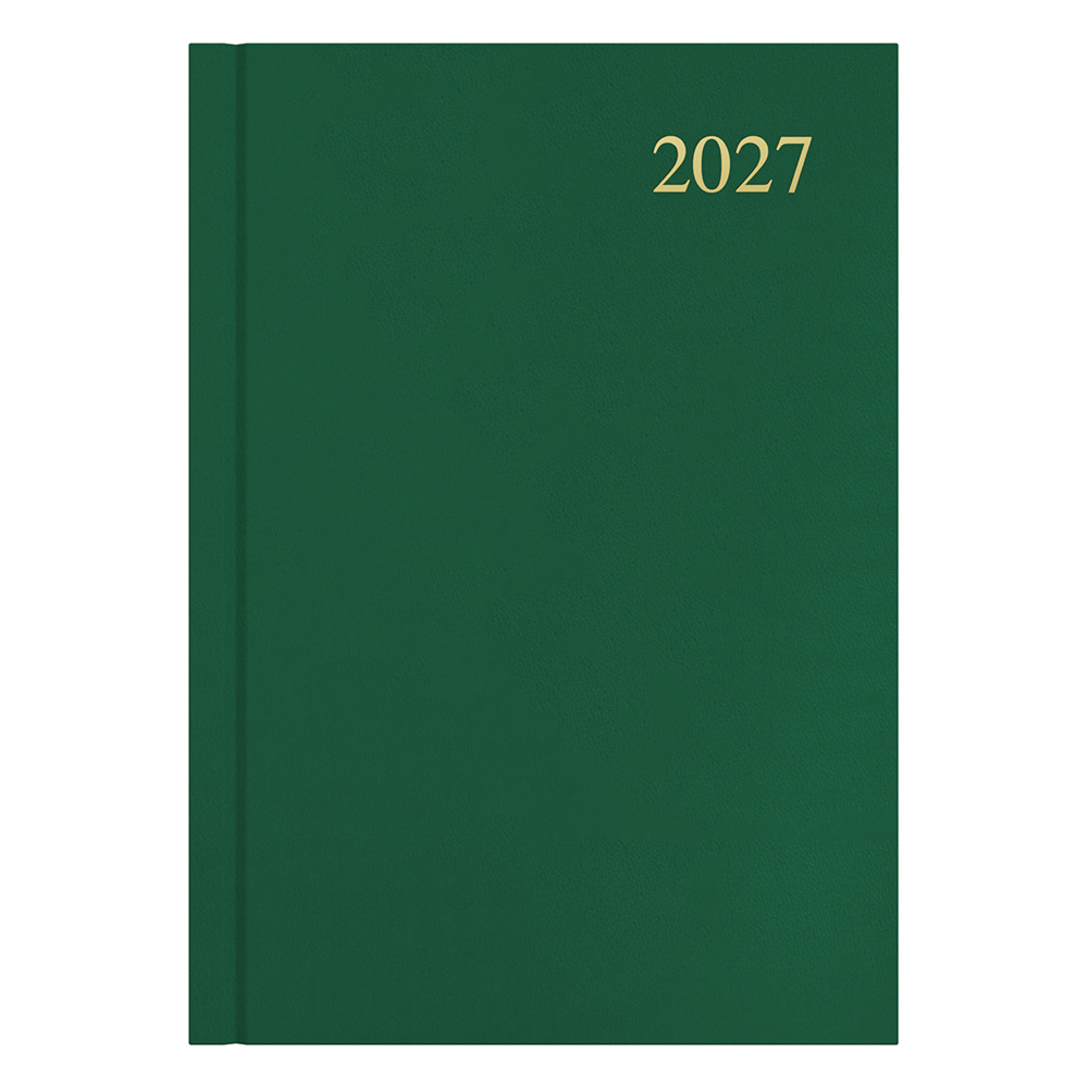 DIARY 2027 COLLINS ESSENTIAL A5 ESSA51.52 DTP GREEN